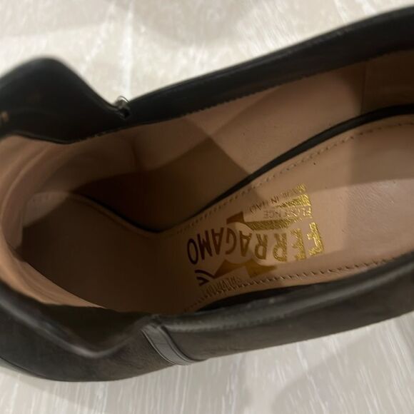 Salvatore Ferragamo Suede Heeled Booties Women's Size: 7.5 B - Picture 12 of 12